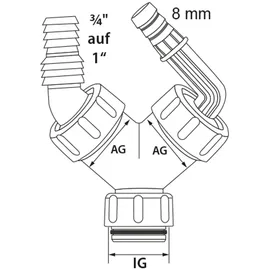 Otto Haas KG Save Kondensat- und Geräteanschlusstülle Siphon