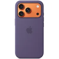 Apple iPhone 17 Pro Silikon Case mit MagSafe Nebelviolett