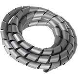 Maclean Brackets Maclean MCTV-687 S Flexible Kabelspirale Spiralband Kabelschlauch Bündelbereich Wickelschlauch 3m (20.4 * 22mm, Silber)