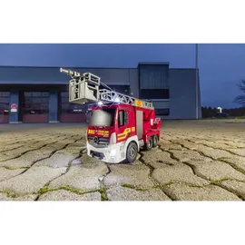 CARSON RC-Nutzfahrzeug Feuerwehr m. Drehleiter 1:20 CH RTR rot, weiß (500907670)