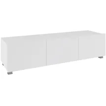 Lomadox Waschbeckenunterschrank in weiß Hochglanz, B/H/T: ca. 60/56/34 cm