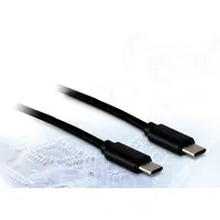 Inter-Tech USB-C 1,0 m Schwarz