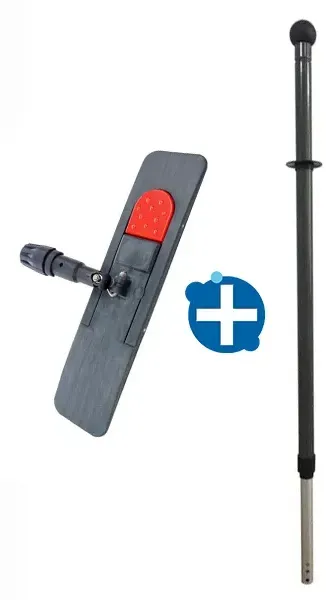 Klapphalter Numatic Intense 40 cm inkl. Teleskopstiel AKTION Aktionspreis bis 14.08.26, mit Magnetverschluss