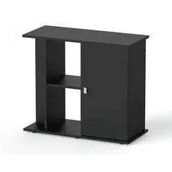 Aquatlantis Style LED 80x35 Schrank schwarz Aquariumunterschrank