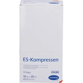 Hartmann ES-Kompressen steril 10 x 20 cm 50 St.