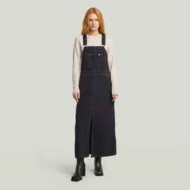 G-Star Skater Maxi Dungaree Kleid Worn In Oyster Shell 44