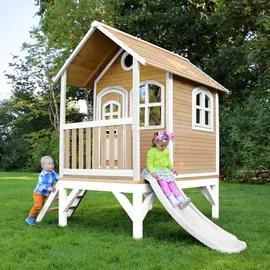 Axi Spielhaus Tom 287 x 231 x 191 cm Braun-Weiß