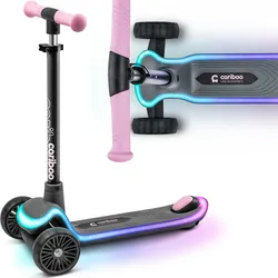 Kinderroller Cariboo LEDstar Rosa rosa No Size