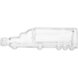 Glazen fles 'Truck', 200 ml, monding: PP 25