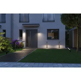 Paulmann LED Pollerleuchte Plug & Shine Ito Kunststoff, Metall 66,9 cm 1 Stk. Anthrazit