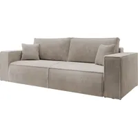 Selsey Farese 3-Sitzer Schlafsofa mit BettzeugbehŠlter 257 cm in beige