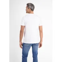 LERROS T-Shirt »LERROS Doppelpack T-Shirt, V-Neck in Premium Baumwollqualität« Lerros WHITE