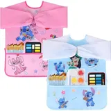 Famanu Kinderschürze Wasserdicht - Blau, Rosa