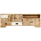 vidaXL TV-Schrank 120x30x40 cm Massivholz Mango Modell 2