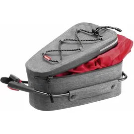 KLICKfix Contour Satteltasche 4 l grau