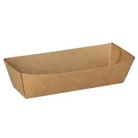 Papstar Snacktrays Pappe 50 St. 3 cm x 3,3 cm x 10,5 cm Braun