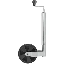 PRO PLUS Stützrad 48 mm Kunststofffelge mit Vollgummireifen 220 x 70 mm