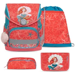 Belmil Compact Schulranzen Set 4-teilig mit Brustgurt - Sea Queen Koffer24