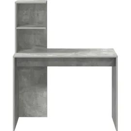 vidaXL Schreibtisch Beton Grau 102 x 50 x 124 cm Holzwerkstoff