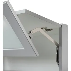 WIHO KÜCHEN Hängeschrank Faltlifthängeschrank Michigan 90 x 35 x 56,5 cm Grau