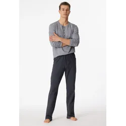 Schiesser Pyjama »"selected! premium inspiration"«, (2 tlg.), mit praktischer Knopfleiste Schiesser 203-anthrazit 102
