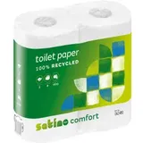 SATINO Comfort Toilettenpapier, 2-lagig 062480 , 1 Paket = 10 x 4 = 40 Rollen á 400 Blatt