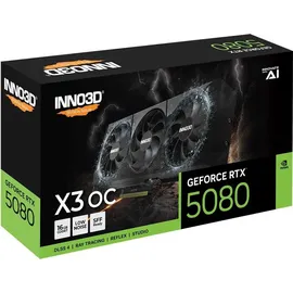 Inno3D GeForce RTX 5080 X3 OC 16 GB GDDR7