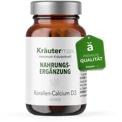 Kräutermax Korallen Calcium mit Vitamin D3 60 St