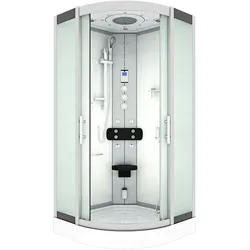 AcquaVapore Dampfdusche Duschtempel Sauna Dusche Duschkabine D46-20M3 100x100 cm ohne 2K Scheiben Versiegelung