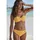s.Oliver Bügeleinsatz-Bikini-Top Damen Gelb 34 Cup A