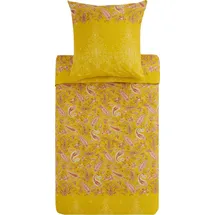 BASSETTI Monnalisa Paisley Gelb 135 x 200 cm + 80 x 80 cm