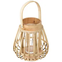 Atmosphera Rattan-Laterne 14x16 Sand beige