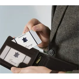 ROVICKY Elegante Herrengeldbörse braun