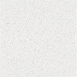 Profhome Ton-in-Ton Tapete Uni Matt 0,53 m x 10 m 5,33 m2 Weiß 282910