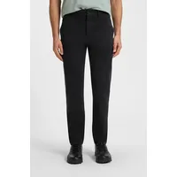 Boss Tapered Fit Chino mit französischen Eingrifftaschen, Black, 38/30
