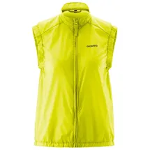 Gonso Damen Adventure Wind Weste (Größe M, gelb)
