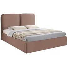Mirjan24 Polsterbett Braun, Textil, Rechteckig, 140x200 cm, Schlafzimmer, Betten, Polsterbetten