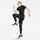 Nike Pro Dri-FIT Slim kurzarm Trainingsshirt Herren 010 black/white L