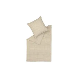 SCHÖNER WOHNEN Kollektion Bettwäsche-Set , beige , Maße (cm): B: 155 H: 1