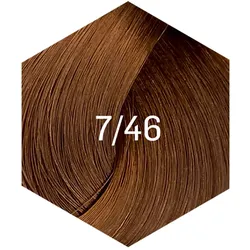 Lakmé Permanente Haarfarbe Collage 7/46 Mittelblond Kupfer Kastanie 60 ml