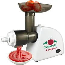 Beper BP.720 Tomaten Saftpresse Elektrische, Weiß