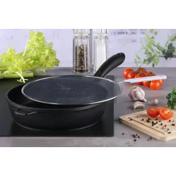 Haushalt International 2er Set Pfannen Spritzschutz Deckel