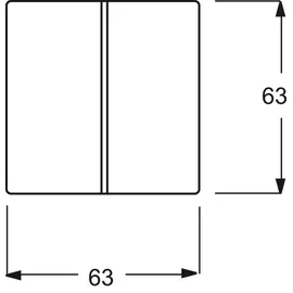 Busch-Jaeger Wippe anth Serienschalt/-taster 1785-81