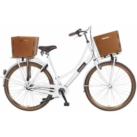 KLICKfix Radkiste Cargo Korb mit Clip braun