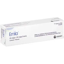 Emla 25 Mg/g + 25 Mg/g Creme