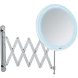 Wenko LED Teleskop-Wandspiegel Barona
