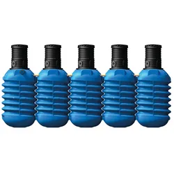 4rain Erdtank-Paket MODULARIS, 12500 Liter Garten-Comfort, Tauchpumpe, Wassersteckdose, kindersicher