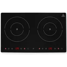 HENDI Induktionskocher doppelt, 2000W+1500W Black Line - Schwarz