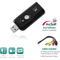 Ewent EW3707 Video-Aufnahme-Gerät USB 2.0,
