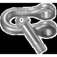 Pösamo Schäkel, ähnlich DIN 82101, Form A, verzinkt 20mm